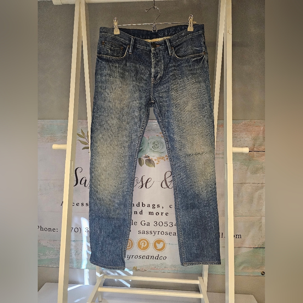 Burberry Men's Blue Jeans